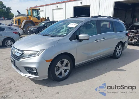 2018 Honda Odyssey Ex-L из США, поврежденный, VIN 5FNRL6H74JB021794